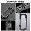 Metal Protective Frame Cage for X4 Action Camera Cage Cold Shoe Mount 5