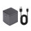 Θήκη φόρτισης για Action Camera 13 Black Διαθέτει τριπλές υποδοχές Θύρα τύπου C 4