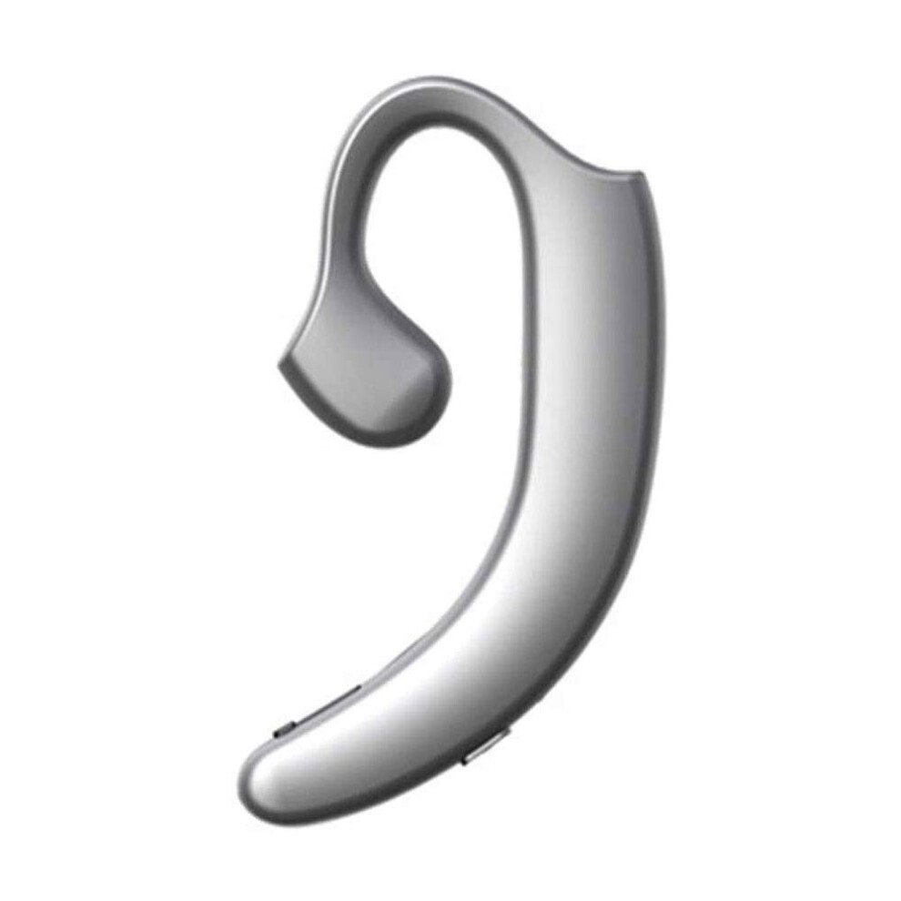 Bluetooth Headset Wireless Earpiece Ultralight Hands Earphone With Mic For Business Office Driving Gray 9347817956429