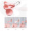 3 Sets ABS DIY Face Mask Bowl Set with Brushes, Spoons & Mixing Tools 8