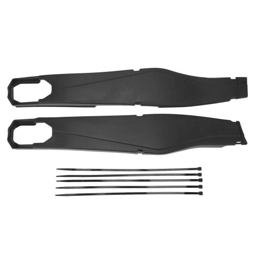 EXC  Black Swingarm Guard - Vibration Dampening & Dustproof 1