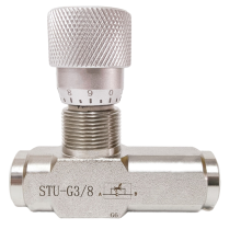 STU-G3/8 Hydraulisches Drosselventil Einweg-Hochdruckregelventil STU-Drehzahlregelungsventil für Zylinder