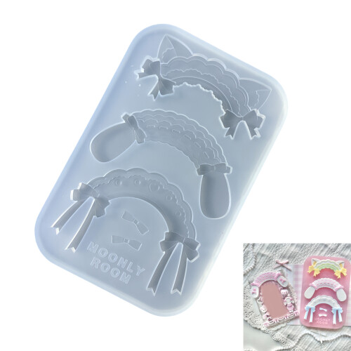 Moules flexibles en Silicone, accessoires de bandeau de 1