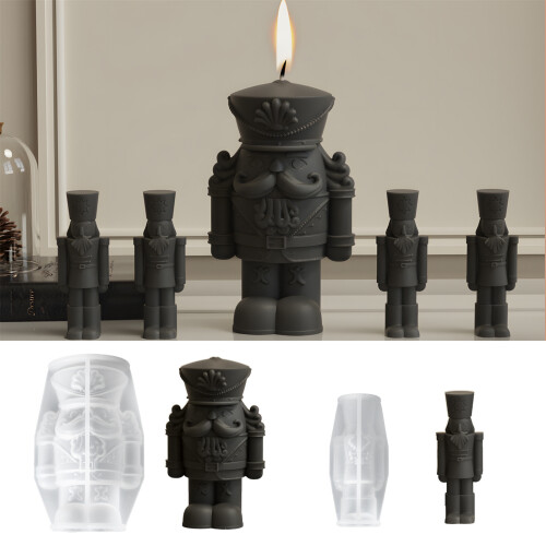 Multifuntional Silicone Mold Hand-Making-King doll ornament m 2
