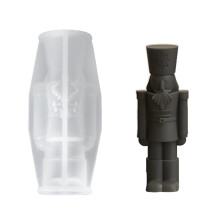 Harz-Kunstformen, flexible Silikonformen,-Soldatenpuppenornament