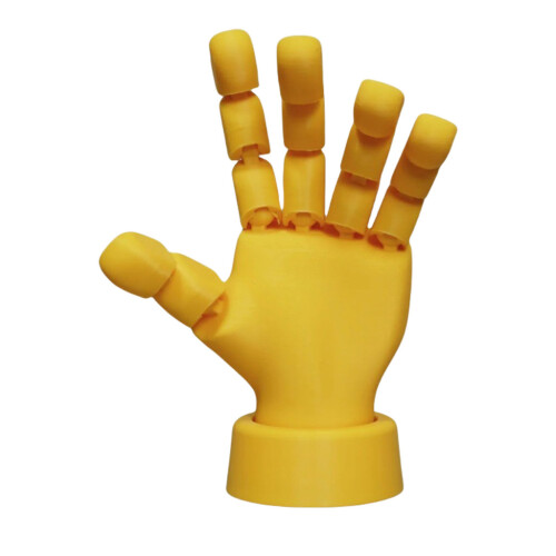 Kunstenaar Tekening Oefenpop Gelede Mannequin Hand Flexibele