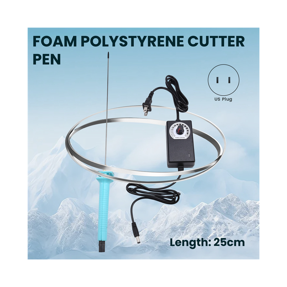 Y17a 12V Foam Polystyrene Cutter Pen Adjustable Temperature Electric Foam Cutting Machine Kt Board Cutting Pen 6935161505948