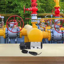 24V DC-Magnetventil 2 Position 5-fach mit Aluminiumkonstruktion und integrierter Filterung für hohe Leistung