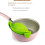 (Verde) Deflettore antispruzzo per scolapiatti in Silicone con Clip da cucina 2