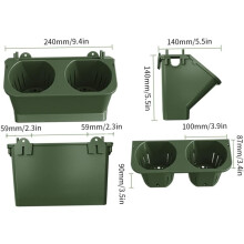 Create A Living Artwork With Our Environmentally Friendly Vertical Garden Planter, Self Watering Hanging Plant Pots That Add Life To Any Wall, 6PCS