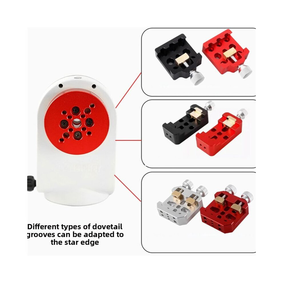Astronomical Telescope Adapter For Azgti Adapter Plate Conversion Plate For Angeleyes Narrow Rail Dovetail Slot Red 4712280668011