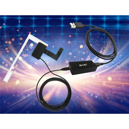 Antenna Ricevitore DAB+ per Autoradio Stereo Android con Adattatore USB, Scansione Automatica 'Elenco Canali, Utilizzo 'App LOGO 2