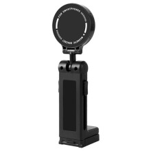 Airplane Phone Holder Mount Aluminum 360 Rotation Magnetic Phone Holder for Airplane Tray Tripod Desk