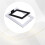 2PCS Desktop Speaker Stand Audio Bracket Tabletop Shock Absorption Holder Speaker Bracket for Computer Speakers 6