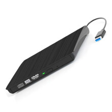 External USB 3.0 High Speed DL DVD RW Burner CD Writer Slim Portable Optical Drive