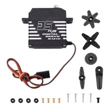 RXAZ Brushless Servo Aluminum Alloy Case Waterproof Digital Metal Gear Servo for RC Car Truck Crawler Boat Robot DIY 35KG
