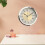 DIY Clock Insert Quartz Clock Insert Battery Powered Mechanism Precise 89MM Diameter Reliable Quartz Movement Accessory 5
