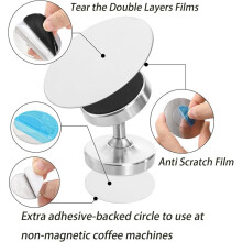 Espresso Shot Mirror for Bottomless Portafilters, Stainless Steel Coffee Extraction Reflective Observation Mirror