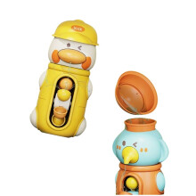 New Cute Duck & Elephant Bath Toys Set - Interactive Waterwheel Sprinkler for Baby Bathtime , Educational Animal Shower