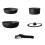 Pots and Pans Set Detachable Handle,5 Piece Nonstick Kitchen Cookware Sets,Stackable Pots Pans Set with Removable Handle 1