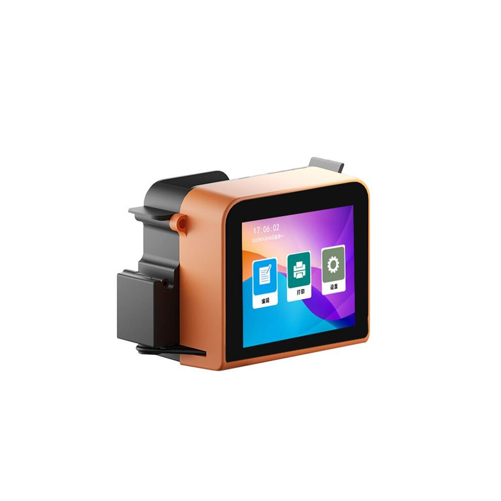 T1 Hand Held Expiry Date Portable Handheld Coding Machine Tij Thermal Inkjet Printer Bright Orange 6132063927285