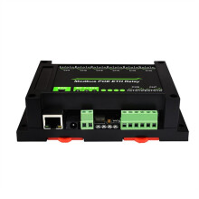 Industrial Grade 8-Ch Ethernet Relay Module Ethernet PoE Port Communication Modbus Protocol PoE Power Supply
