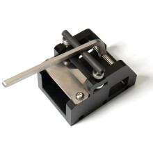 DIY Leather Belt Adjustable Cutting Thinning Tool Manual Leather Splitter & Skiving Machine Aluminum Handmade