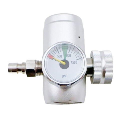For  Soda Cylinder Quick Fill Connector TR21-4 Threaded for Micro-Adjustable Valve for Home Brewing