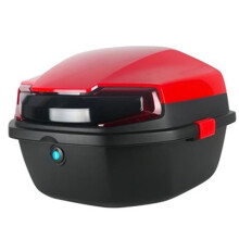 Motorcycle Case Large Capacity Waterproof Rear Storage Box for Helmet and Luggage Universal