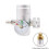 For  Soda Cylinder Quick Fill Connector TR21-4 Threaded for Micro-Adjustable Valve for Home Brewing 4