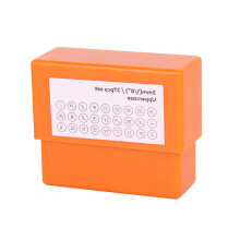 1 Set Letterponsset Metalen letterstempelset Stempelgereedschap