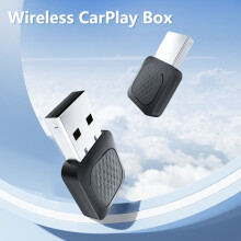 Kabelloser Carplay-Adapter 2-in-1 Android Auto Carplay Smart Mini Car KI-Box für Peugeot Kia Plug und Paly