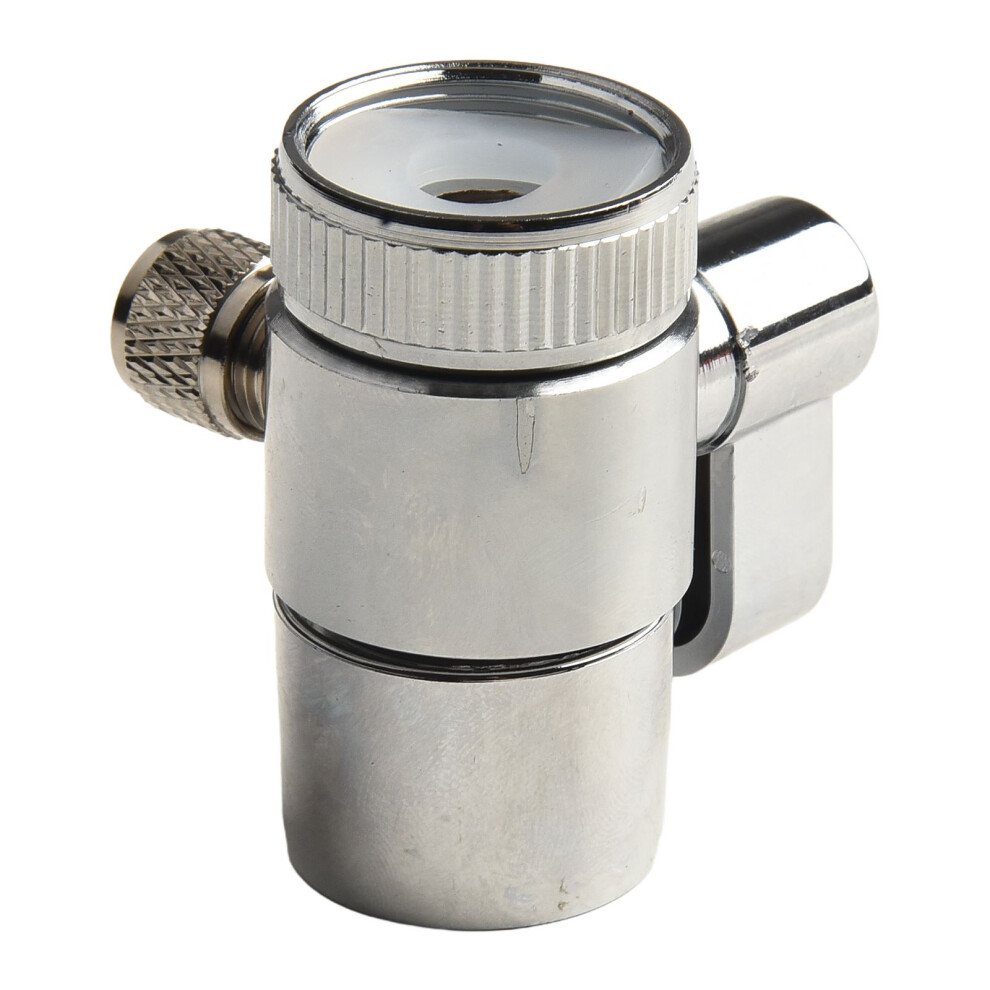 Silver Above Counter Water Filter For 1/4" Ro Tubing Water Purifier Faucet Switching Diverter Plumbing Fixtures Home Improvement 6935161470192