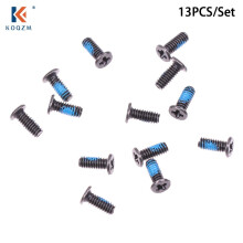 13 Stück/Stellschrauben für Lenovo Y50 Y50-70 Y50-80 Y50p-70 Unterbodendeckel Laptop Dispense-Flachkopfschrauben