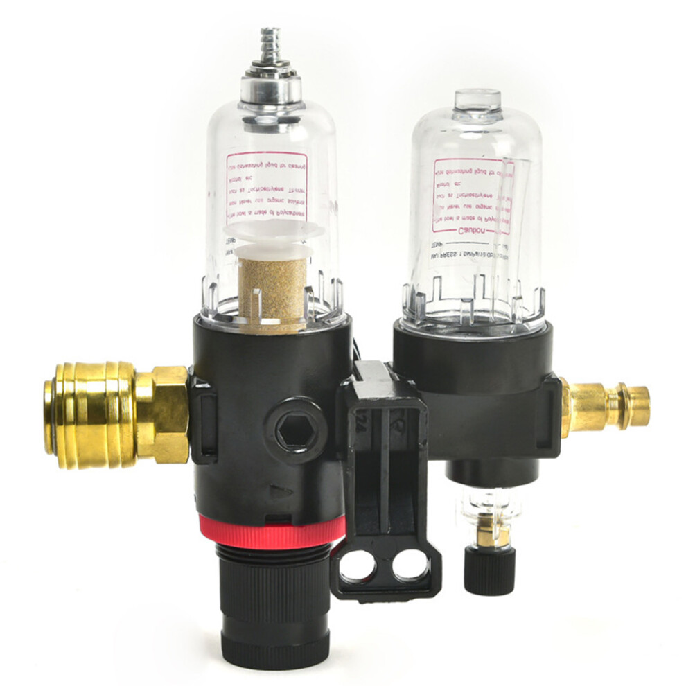 Air Compressor Oil Water Separator Afc2000 With Regulator And G1/4In Meter For Precise Air Treatment And Pressure Monitoring 6935161444377