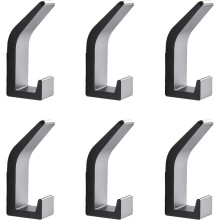Ganchos para abrigos montados en la pared, ganchos para percheros de gran capacidad para uso intensivo en el baño, la cocina y más, duraderos y