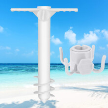Compagnon d'extérieur : Ancrage à sable facile à installer, durable, résistant aux vents forts, base de support universelle, conception