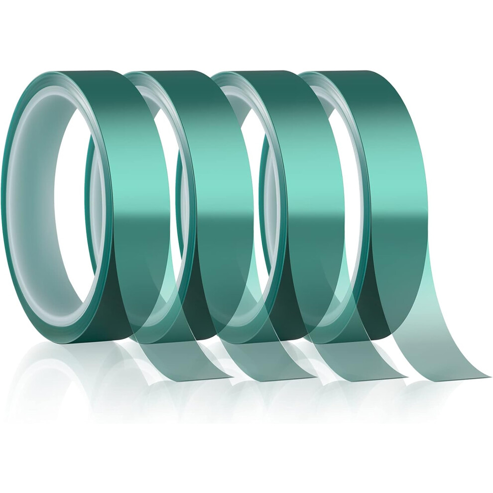 Multi-Purpose Heat Resistant Tape For Mechanical Engineering, Environmentally Friendly Powder Coating Tape With Excellent Electrical Properties (Green 9399812434969