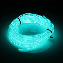 Energy-Saving and Water-Resistant Neon Lights, Easy to Install 360 Illumination Neon Tube Rope Lights for DIY Decorations, Portable Battery Pack