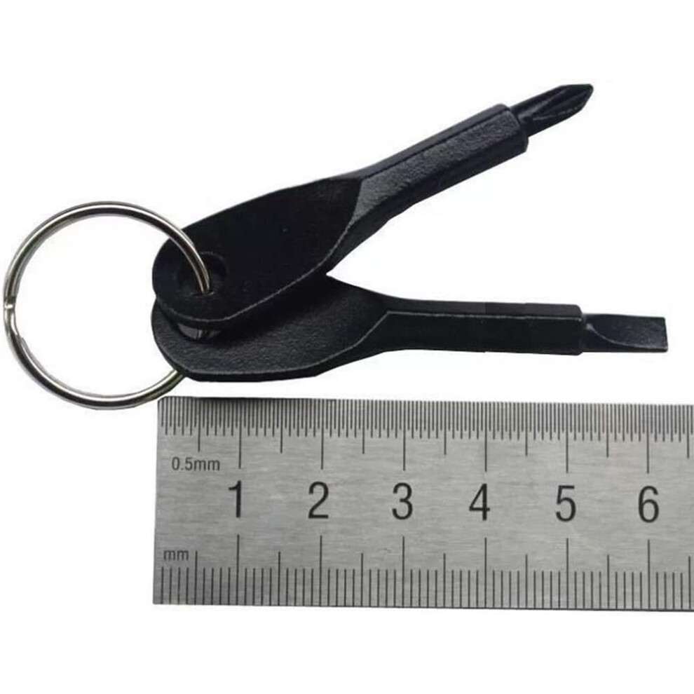 Multifunction Edc Screwdriver Keychain, Repair Pocket Tool For Outdoor Activities, Precision Steel Phillips Head Screwdriver, Durable & Portable 9128293877794