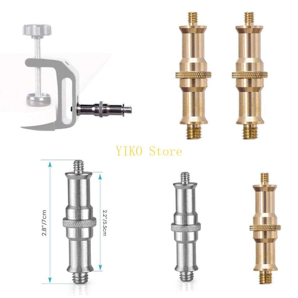 K32c Male To Male Adapter Spigot Screw For Hotshoe/Coldshoe Adapter 1/4 3/8 6935161436662