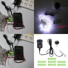 K32C AA Battery UK virtalähde säädettävissä 3V 4,5V 6V 9V 12V -adapteri voi korvata 2AA–8AA paristot