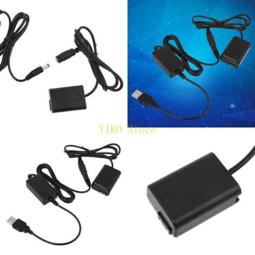Source d’alimentation portable de la caméra portable USB vers NP-FW50 K32C pour A7R A7S