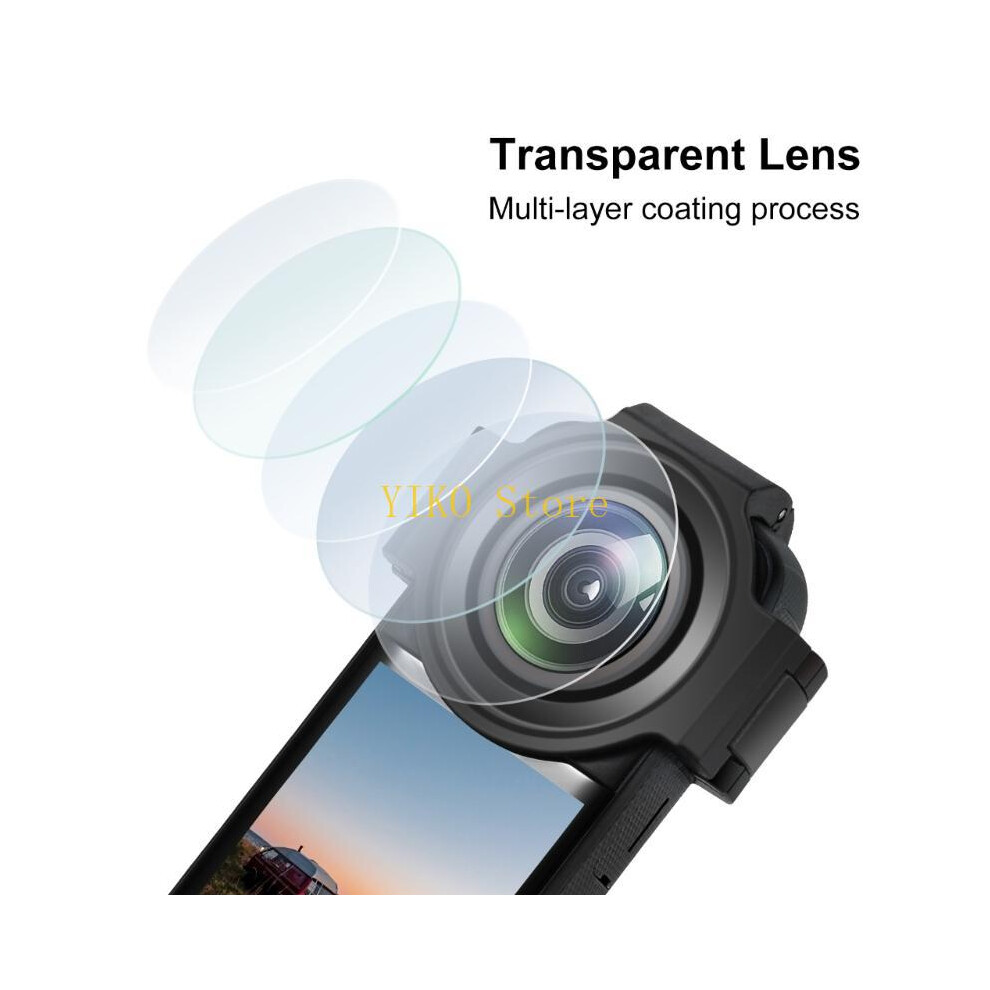 K32c Clear Lens Protector Cover For 360 Action Camera, 9H Hardness Glass 6935161432046