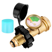 Propanes Tanks Adapter with Indicators for QCC1 Type 1 Conversion, Compatible with Old and New Service Valves