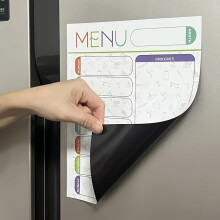 Löschbarer Monats- und Wochenplan, magnetischer Kalenderaufkleber, Whiteboard, weicher magnetischer Notizaufkleber, Messageboard