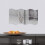 Multiple Mounting Options, Diy Customizable Acrylic Plexiglass Adhesive Wall Mirror, Asymmetrical Irregular Wave Shape For Kitchen Bathroom Sofa 2
