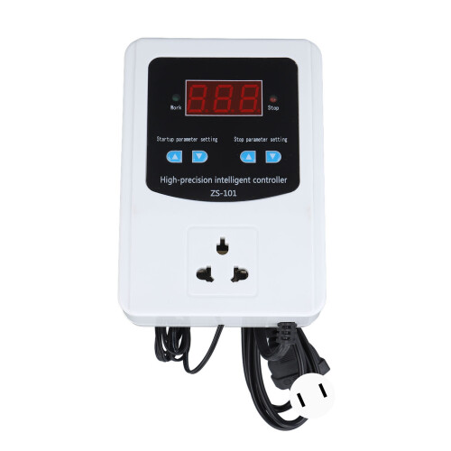 Heating Cooling Mode Temperature Controller Outlet Plug In Thermostat Digital Thermostat Timer Function Countdown Timer Cycle Timing Temperature