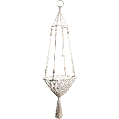 Boho Cat Window Perch, Handwoven Style Macrame Cat Hammock, Indoor Cat Bed for Sleeping, Round Shape Pet Bed, Easily Customizable for Additional 1