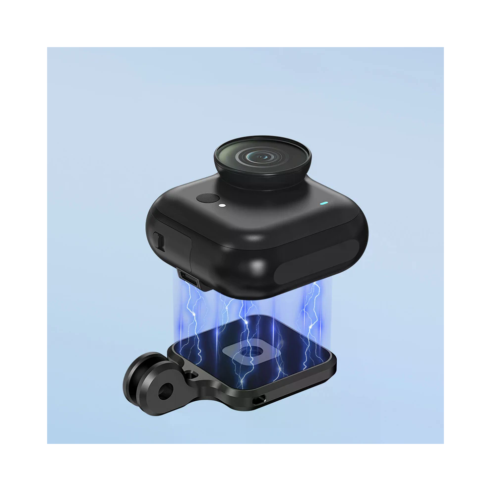 Magnetic Quick-Release Backplate For Insta360 Go Ultra Lightweight Metal Adapter Stand Bracket Camera Accessories 6935161524468